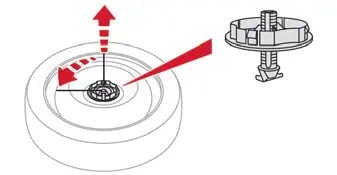 Citroen C4. Spare wheel