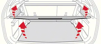 Citroen C4. Boot fittings