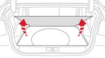 Citroen C4. Boot fittings