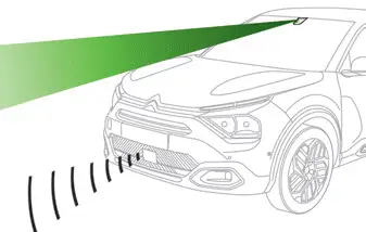 Citroen C4. Active Safety Brake with Collision Risk Alert and Intelligent emergency braking assistance