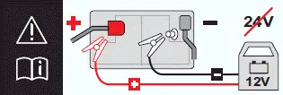 Citroen C4. 12 V battery / Accessory battery