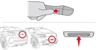 Citroen C4. Proximity Keyless Entry and Start